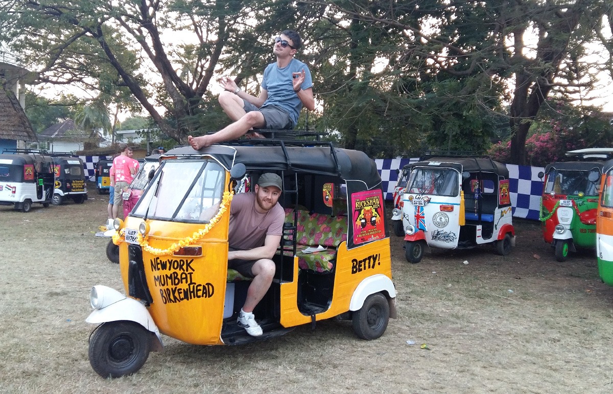 To raise money for Autism Together, Tom Colwell and Rick Forster are driving 3000 km up the west coast of India in an auto-rickshaw, or a tuk tuk. Tom has sent us this dispatch from Goa, where they