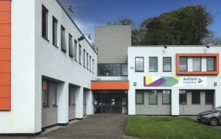 A photo of Oak House, Autism Together's head office, in Bromborough, Wirral